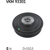 Poulie damper SKF - VKM 93301