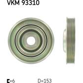 Poulie damper SKF - VKM 93310