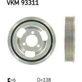 Poulie damper SKF - VKM 93311