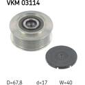 Puleggia cinghia, Alternatore SKF - VKM 03114
