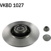 Brake disc (per unit) SKF - VKBD 1027