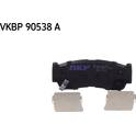 Rear brake pad set SKF - VKBP 90538 A