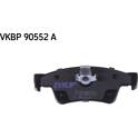 Rear brake pad set SKF - VKBP 90552 A