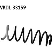Ressort amortisseur SKF - VKDL 33159