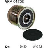 Riemenscheibe, Generator SKF - VKM 06203