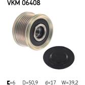 Riemenscheibe, Generator SKF - VKM 06408