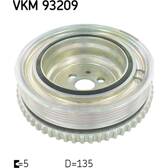 Riemenscheibe, Kurbelwelle SKF - VKM 93209