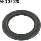 Set of 2 suspension strut bearings SKF - VKD 35020