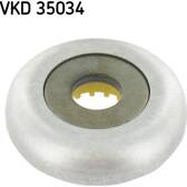 Set of 2 suspension strut bearings SKF - VKD 35034