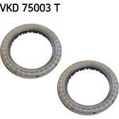 Set of 2 suspension strut bearings SKF - VKD 75003 T