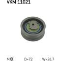 Rolo tensor, correia dentada SKF - VKM 11021