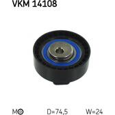 Rolo tensor, correia dentada SKF - VKM 14108