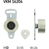Rolo tensor, correia dentada SKF - VKM 16204