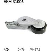 Rolo tensor, correia trapezoidal estriada SKF - VKM 31006
