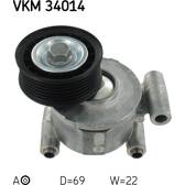 Rullo tenditore, Cinghia Poly-V SKF - VKM 34014