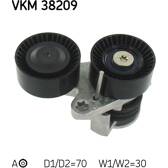 Rullo tenditore, Cinghia Poly-V SKF - VKM 38209
