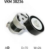 Rullo tenditore, Cinghia Poly-V SKF - VKM 38236