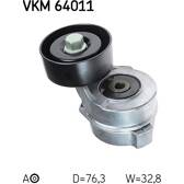 Rullo tenditore, Cinghia Poly-V SKF - VKM 64011