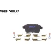 Set remblokken achter SKF - VKBP 90039