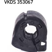 Silent bloc de barre stabilisatrice SKF - VKDS 353067
