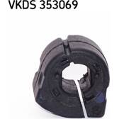 Silent bloc de barre stabilisatrice SKF - VKDS 353069