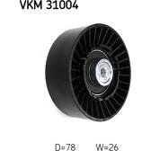 Spannrolle, Keilrippenriemen SKF - VKM 31004