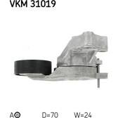 Spannrolle, Keilrippenriemen SKF - VKM 31019