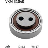 Spannrolle, Keilrippenriemen SKF - VKM 31040