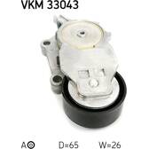 Spannrolle, Keilrippenriemen SKF - VKM 33043