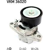 Spannrolle, Keilrippenriemen SKF - VKM 36020
