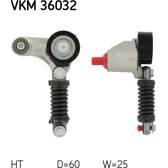 Spannrolle, Keilrippenriemen SKF - VKM 36032