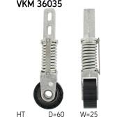Spannrolle, Keilrippenriemen SKF - VKM 36035