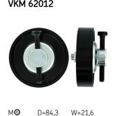 Spannrolle, Keilrippenriemen SKF - VKM 62012