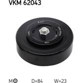 Spannrolle, Keilrippenriemen SKF - VKM 62043