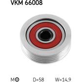 Spannrolle, Keilrippenriemen SKF - VKM 66008