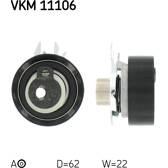 Spannrolle, Zahnriemen SKF - VKM 11106