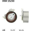 Spannrolle, Zahnriemen SKF - VKM 15230