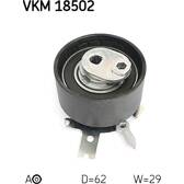 Spannrolle, Zahnriemen SKF - VKM 18502