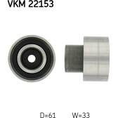 Styrrulle, kuggrem SKF - VKM 22153
