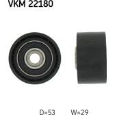 Styrrulle, kuggrem SKF - VKM 22180