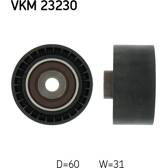 Styrrulle, kuggrem SKF - VKM 23230