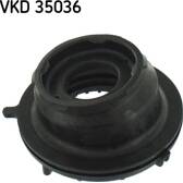 Set of 2 suspension strut bearings SKF - VKD 35036
