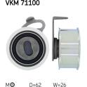 Tensioner Pulley, timing belt SKF - VKM 71100