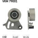 Tensioner Pulley, timing belt SKF - VKM 79001