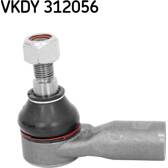 Testa barra d'accoppiamento SKF - VKDY 312056