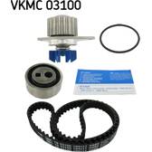 Timing belt kit with water pump SKF - VKMC 03100