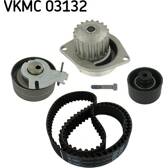Timing belt kit with water pump SKF - VKMC 03132