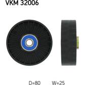 Umlenk-/Führungsrolle, Keilrippenriemen SKF - VKM 32006