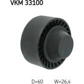 Umlenk-/Führungsrolle, Keilrippenriemen SKF - VKM 33100