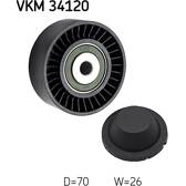Umlenk-/Führungsrolle, Keilrippenriemen SKF - VKM 34120